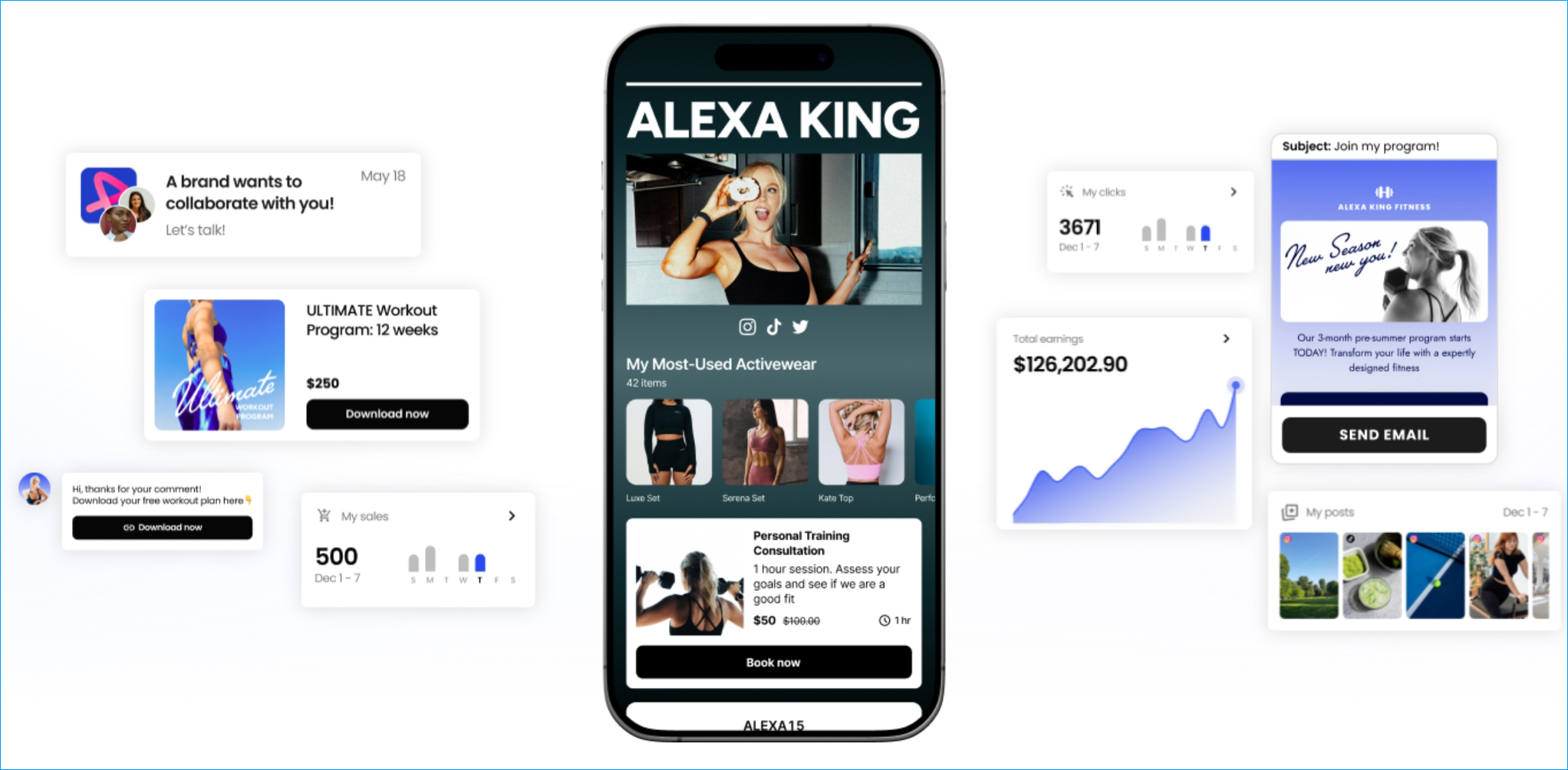 Beacons.ai là công cụ tạo trang link in bio cho các nhà sáng tạo nội dung