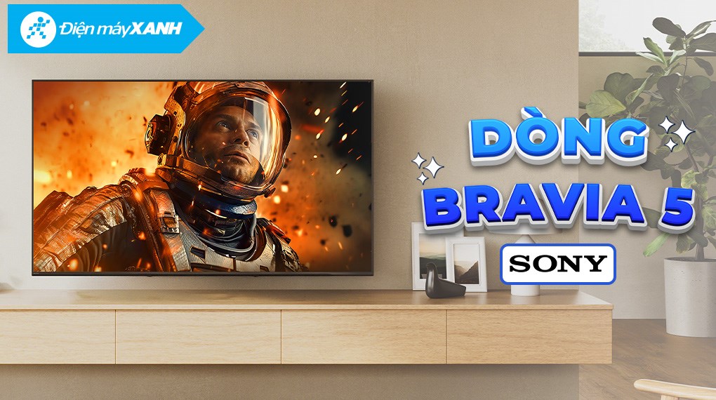 Dòng Google Tivi Mini LED Sony AI 4K 75 inch K-75XR50 mang đến trải nghiệm hình ảnh và âm thanh đỉnh cao