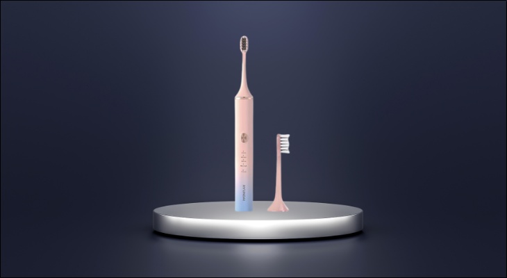 Bàn chải điện Hyundai OC-013-PK với thiết kế hiện đại, nhỏ gọn, dễ dàng cầm nắm Bàn chải điện Hyundai OC-013-PK với thiết kế hiện đại, nhỏ gọn, dễ dàng cầm nắm