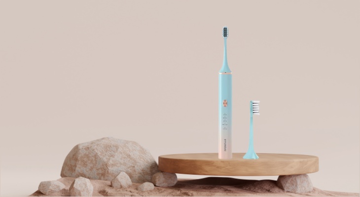 Bàn chải điện Hyundai OC-013-BU Bàn chải điện Hyundai OC-013-BU với 4 chế độ làm sạch khác nhau cùng 3 cường độ điều chỉnh