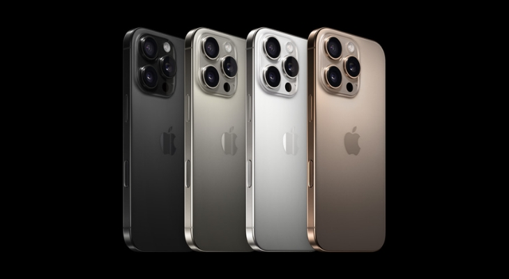 Bảng màu của iPhone 16 Pro