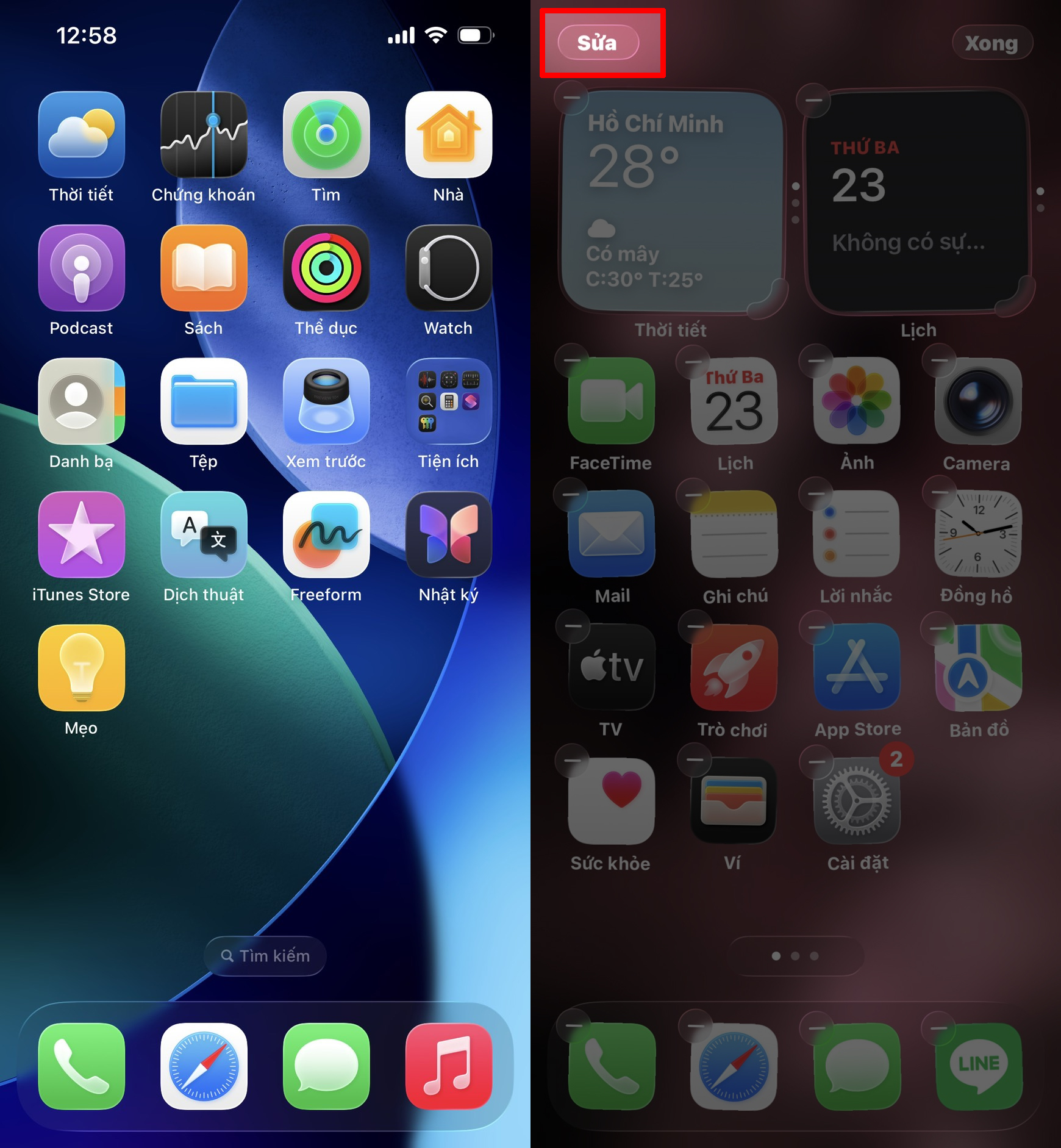 Cách làm icon trong suốt cho iPhone trên iOS 26 Cách làm icon trong suốt cho iPhone trên iOS 26