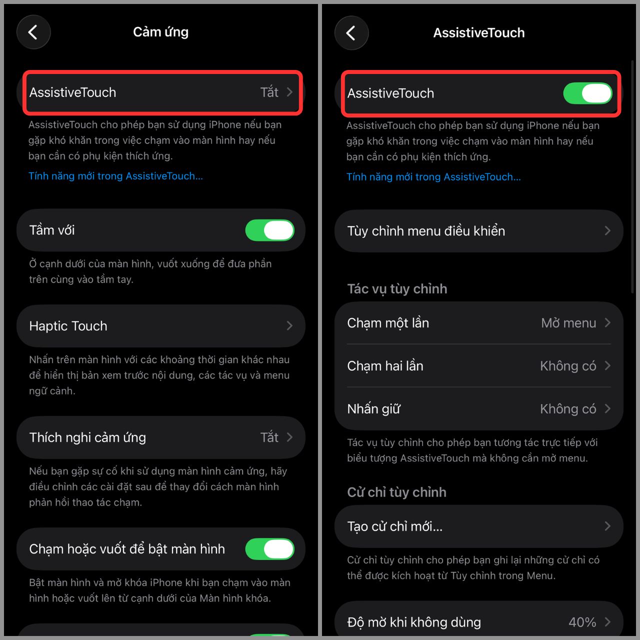 Cách khắc phục Assistive touch phản hồi chậm