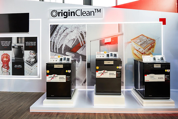 Máy rửa chén Toshiba là giải pháp lý tưởng cho các gia đình hiện đại