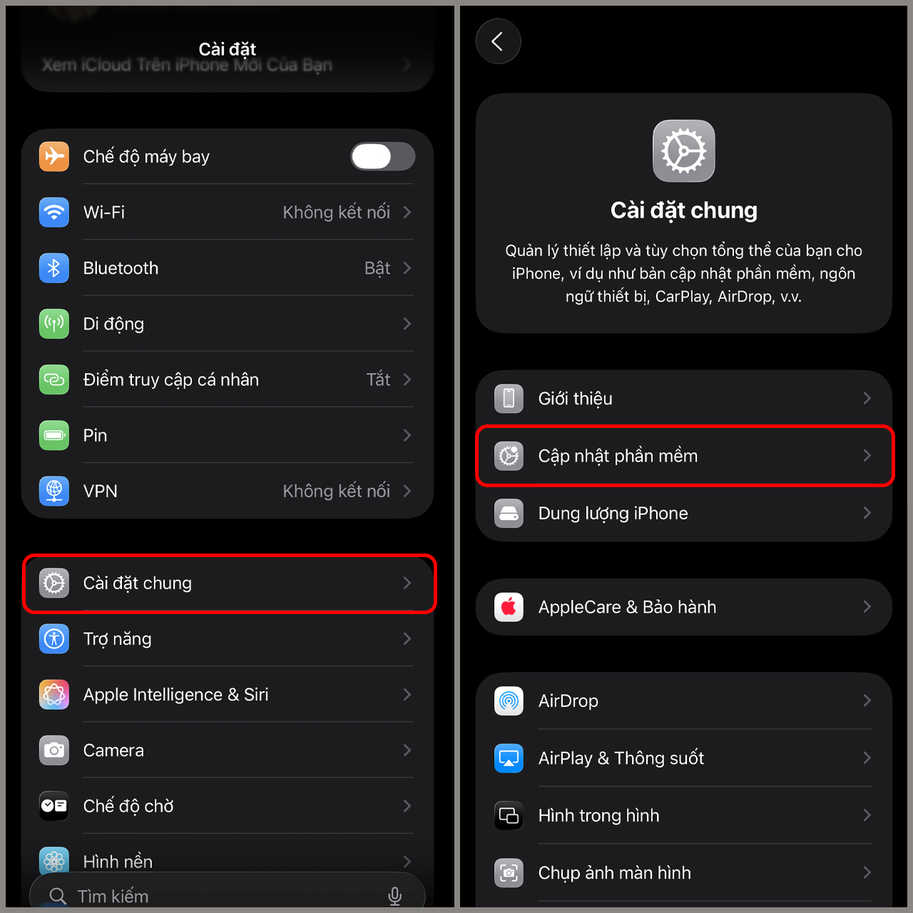 Cách cập nhật iOS 26.1 Beta