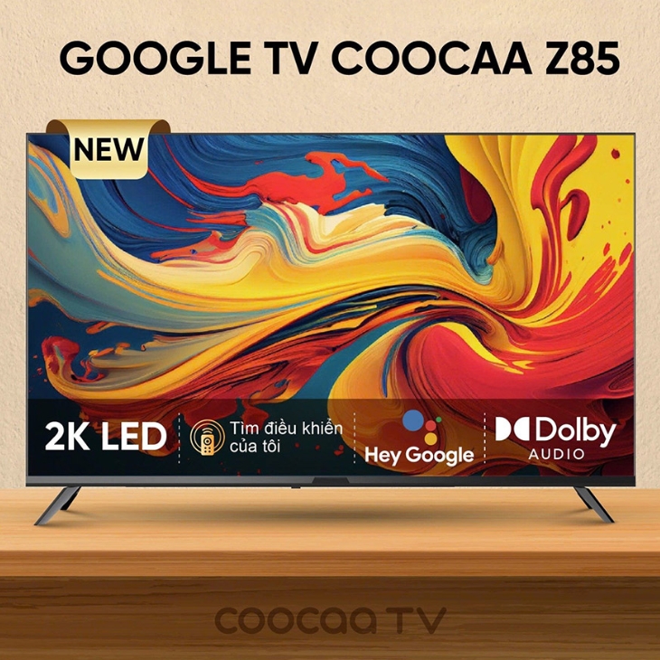 Google Tivi Coocaa HD 32 inch 32Z85 phù hợp với ngân sách của nhiều đối tượng sử dụng