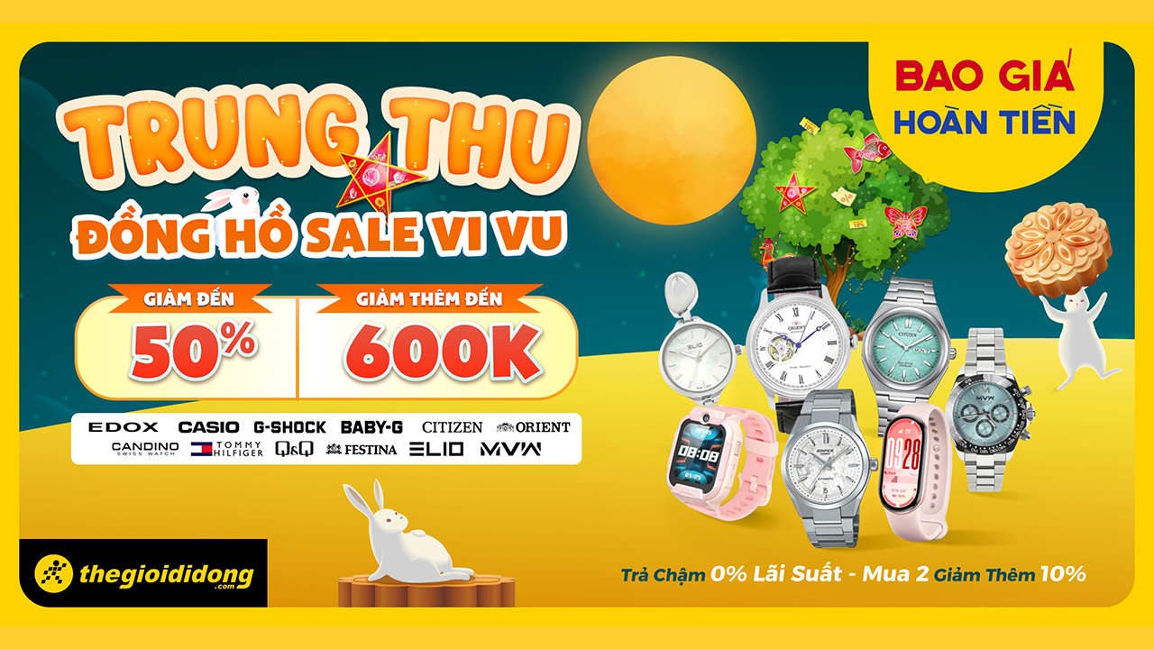 Trung Thu Xem Ngay Các Mẫu Đồng Hồ Giá Tốt Trung Thu Xem Ngay Các Mẫu Đồng Hồ Giá Tốt