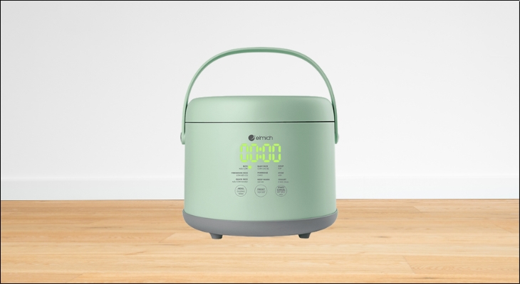 Nồi cơm điện Elmich 0.8 lít RCE-3915 sở hữu 9 chức năng nấu được cài đặt sẵn