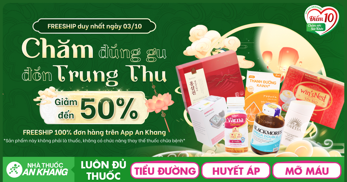 Chăm đúng gu - Đón trung thu - Giảm đến 50%
