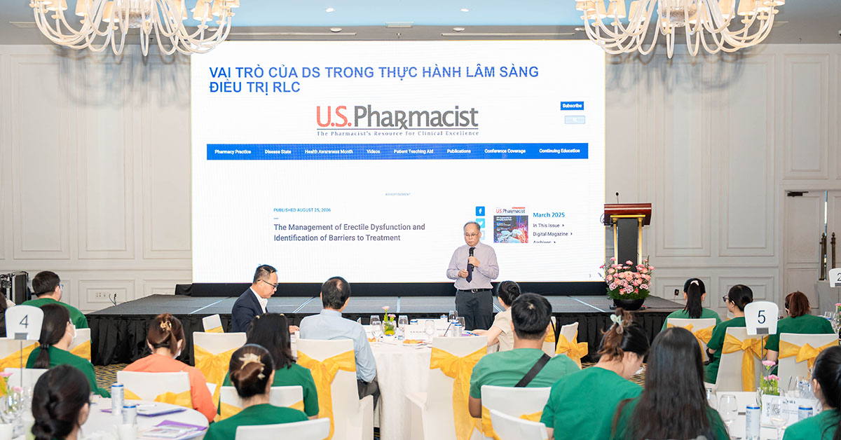 Dược sĩ nhà thuốc đóng vai trò là người tư vấn an toàn, tin cậy đối với các vấn đề sức khỏe tế nhị