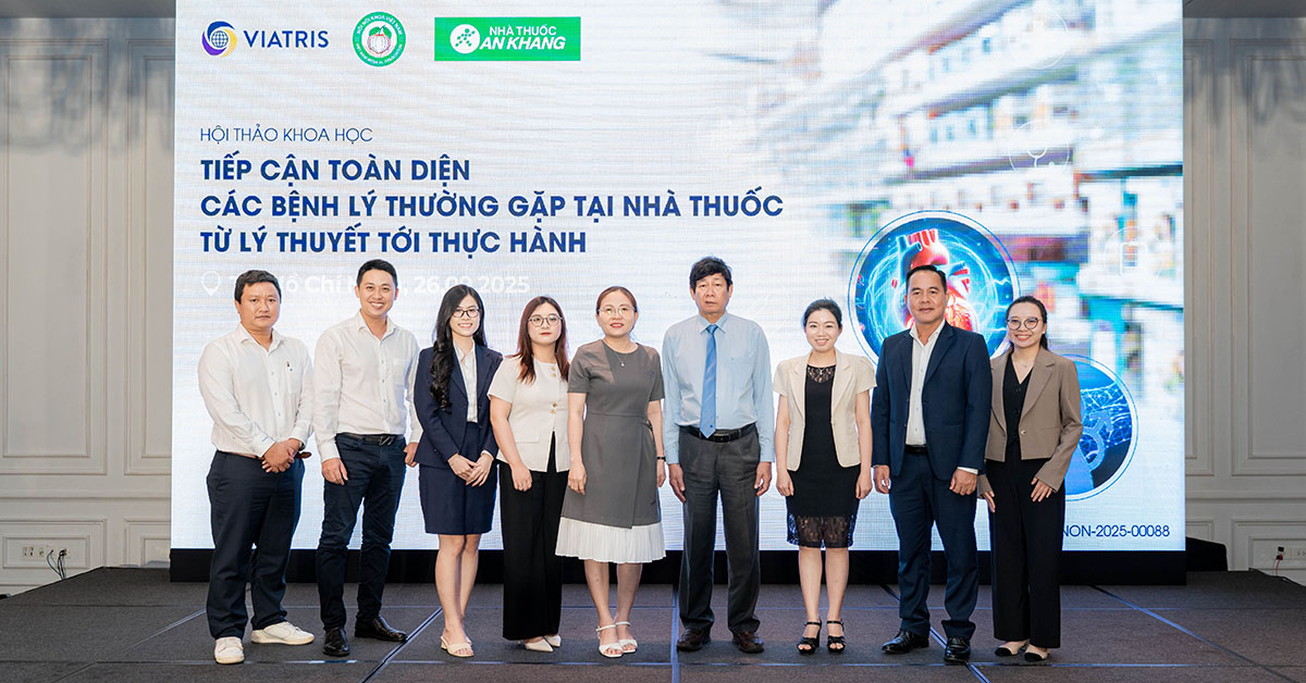 Hợp tác toàn diện giữa Nhà thuốc An Khang, công ty Viatris và các chuyên gia y tế vì mục tiêu chung nâng cao sức khỏe cộng đồng