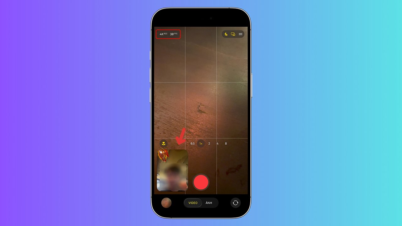 Cách ghi hình kép trên iPhone 17