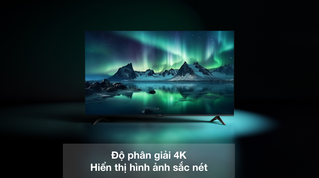 Google Tivi Xiaomi A 4K 65 inch L65MB-ASEA 2026 có độ phân giải 4K mang đến hình ảnh rõ nét vượt trội, thể hiện từng chi tiết sinh động