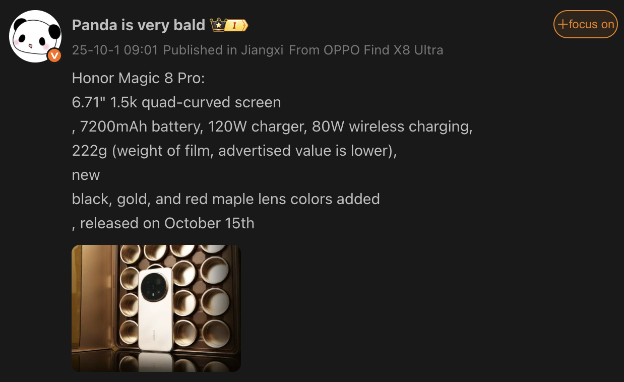 Honor Magic 8 Series Honor Magic 8 Series