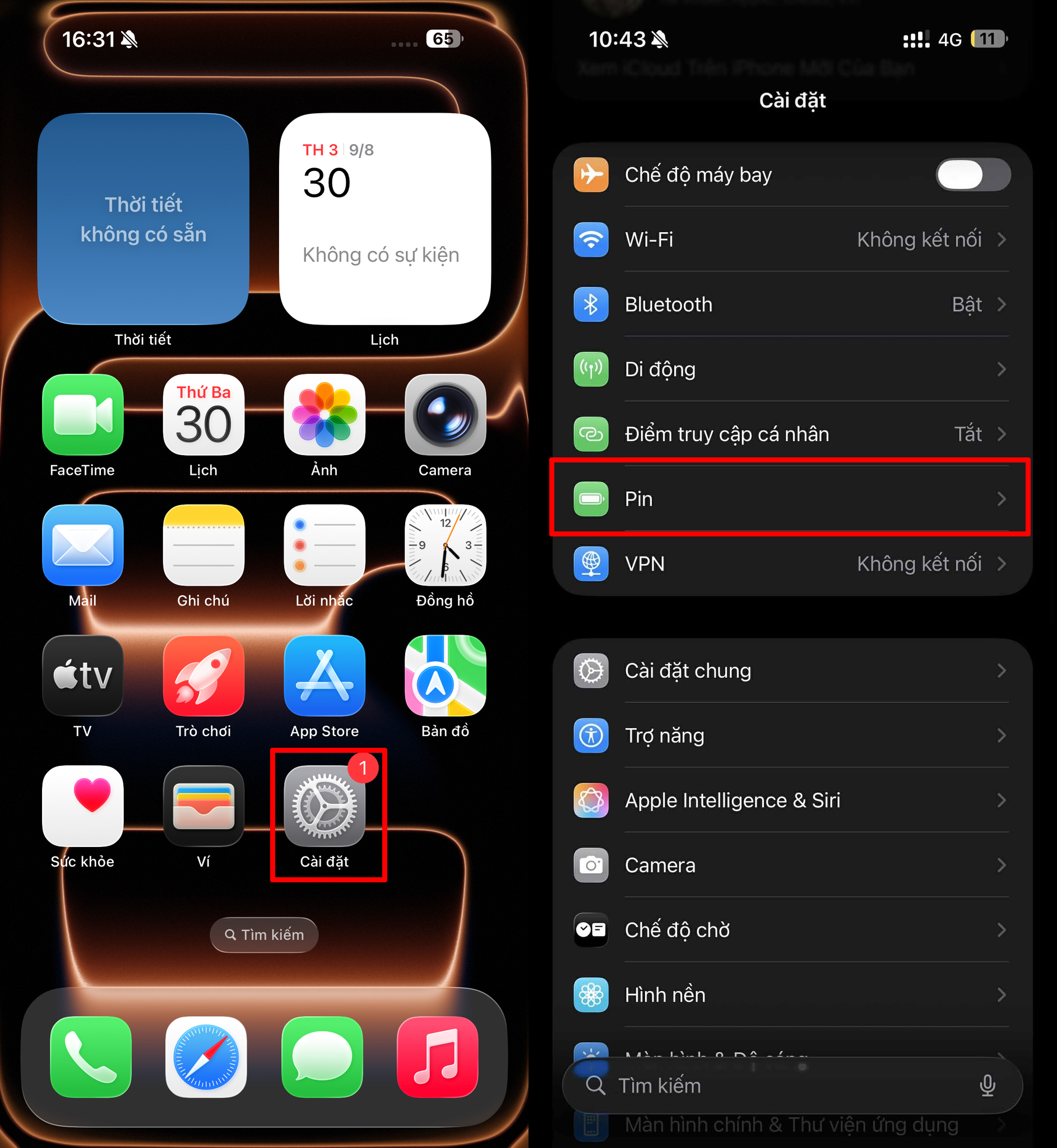 Cách Bật Giới Hạn Sạc Pin Trên Iphone Cách Bật Giới Hạn Sạc Pin Trên Iphone