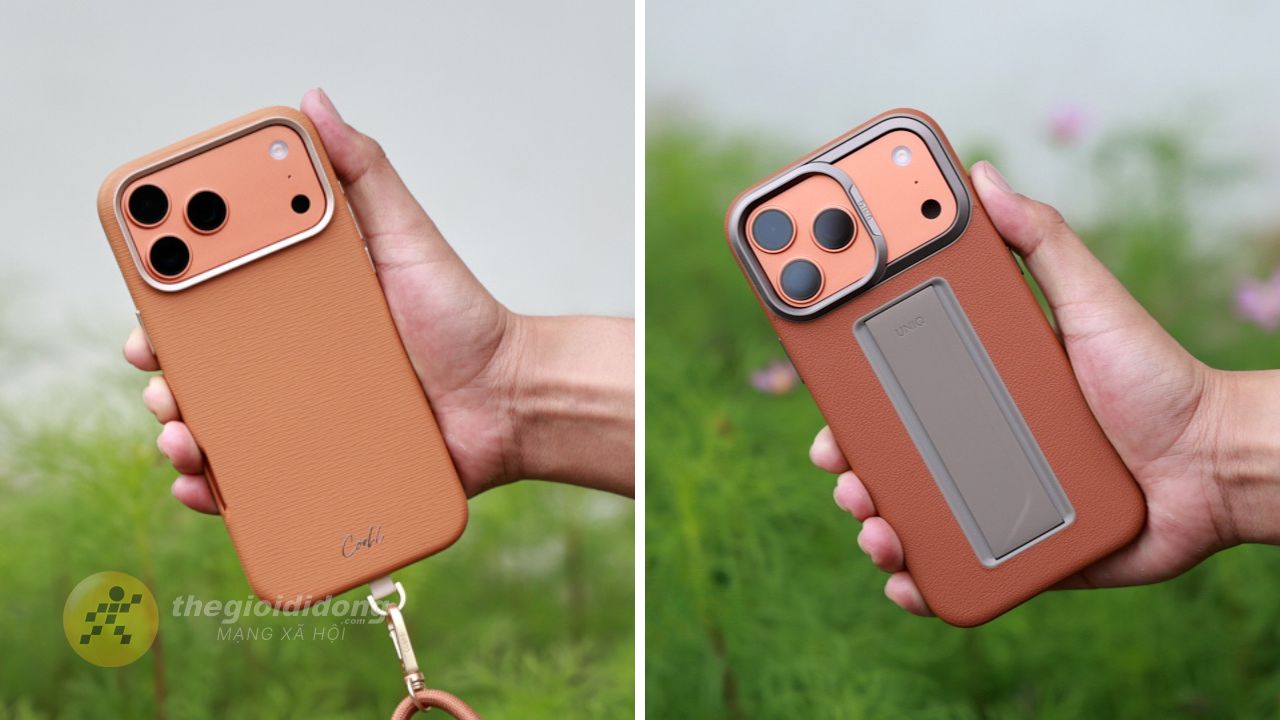 Trên Tay Ốp Lưng Uniq Cho Iphone 17 Pro Max: Nhiều Lựa Chọn, Đủ Phong Cách, Sang Xịn Mịn Trên Tay Ốp Lưng Uniq Cho Iphone 17 Pro Max: Nhiều Lựa Chọn, Đủ Phong Cách, Sang Xịn Mịn