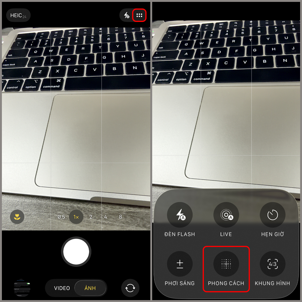 Phong cách nhiếp ảnh trên iPhone là gì