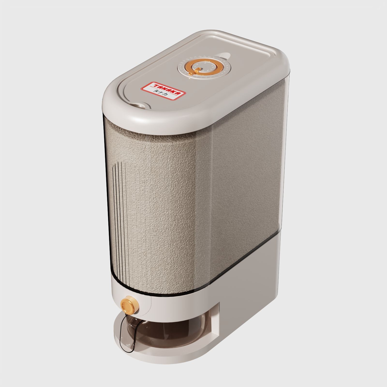 Thùng gạo 10 kg Tanaka TG0110-TRANS giúp bảo quản gạo khỏi ẩm mốc, côn trùng