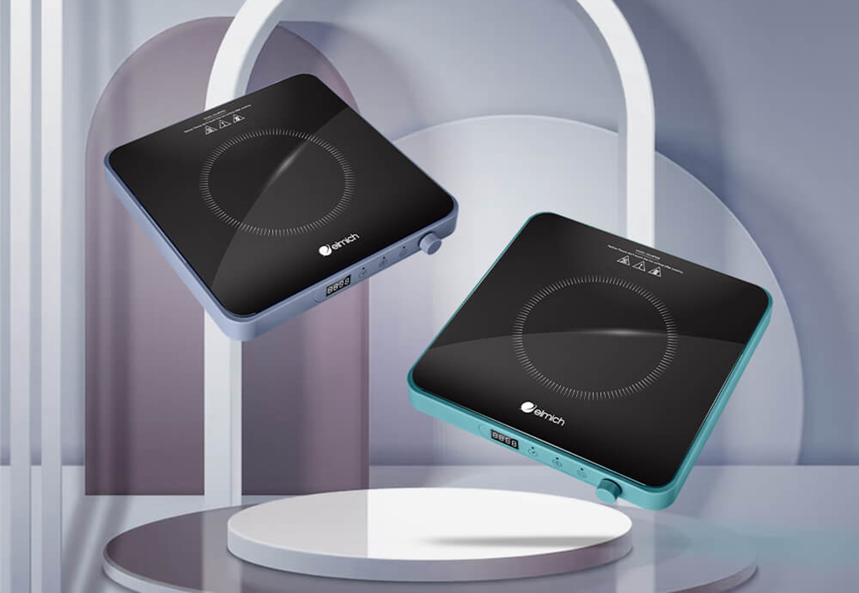 Bếp từ Elmich trang bị nhiều tính năng an toàn, bảo vệ người dùng