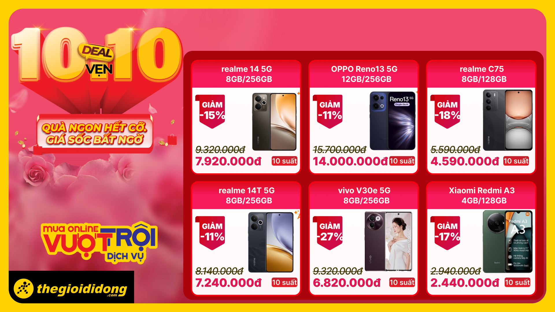 10 Deal Vẹn 10 10 Deal Vẹn 10