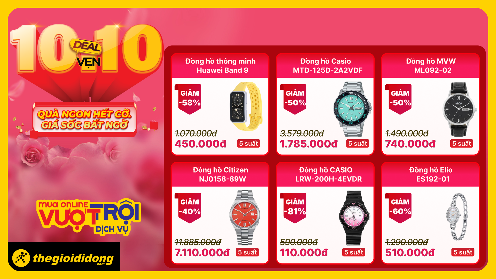 10 Deal Vẹn 10 10 Deal Vẹn 10