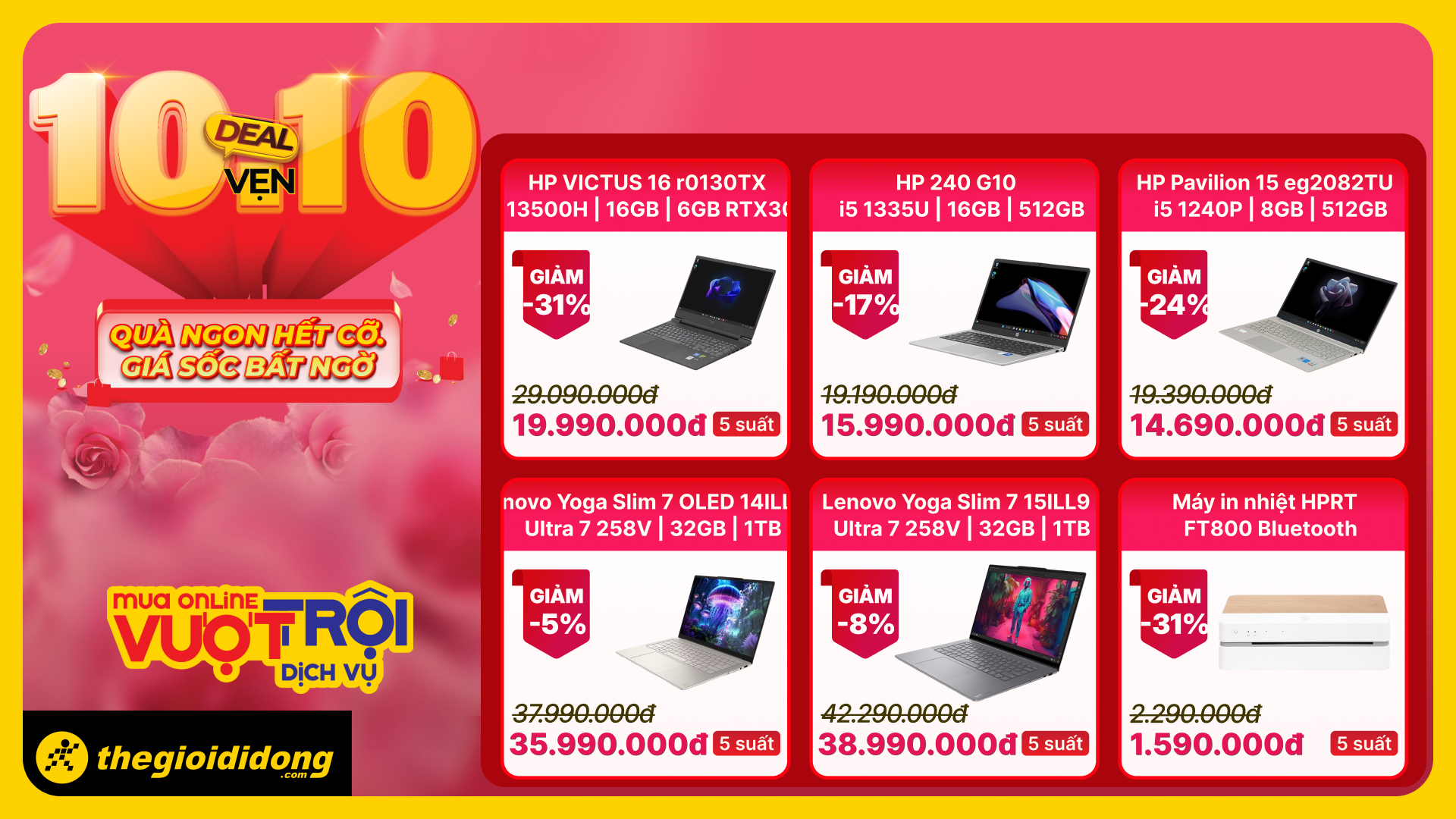10 Deal Vẹn 10 10 Deal Vẹn 10