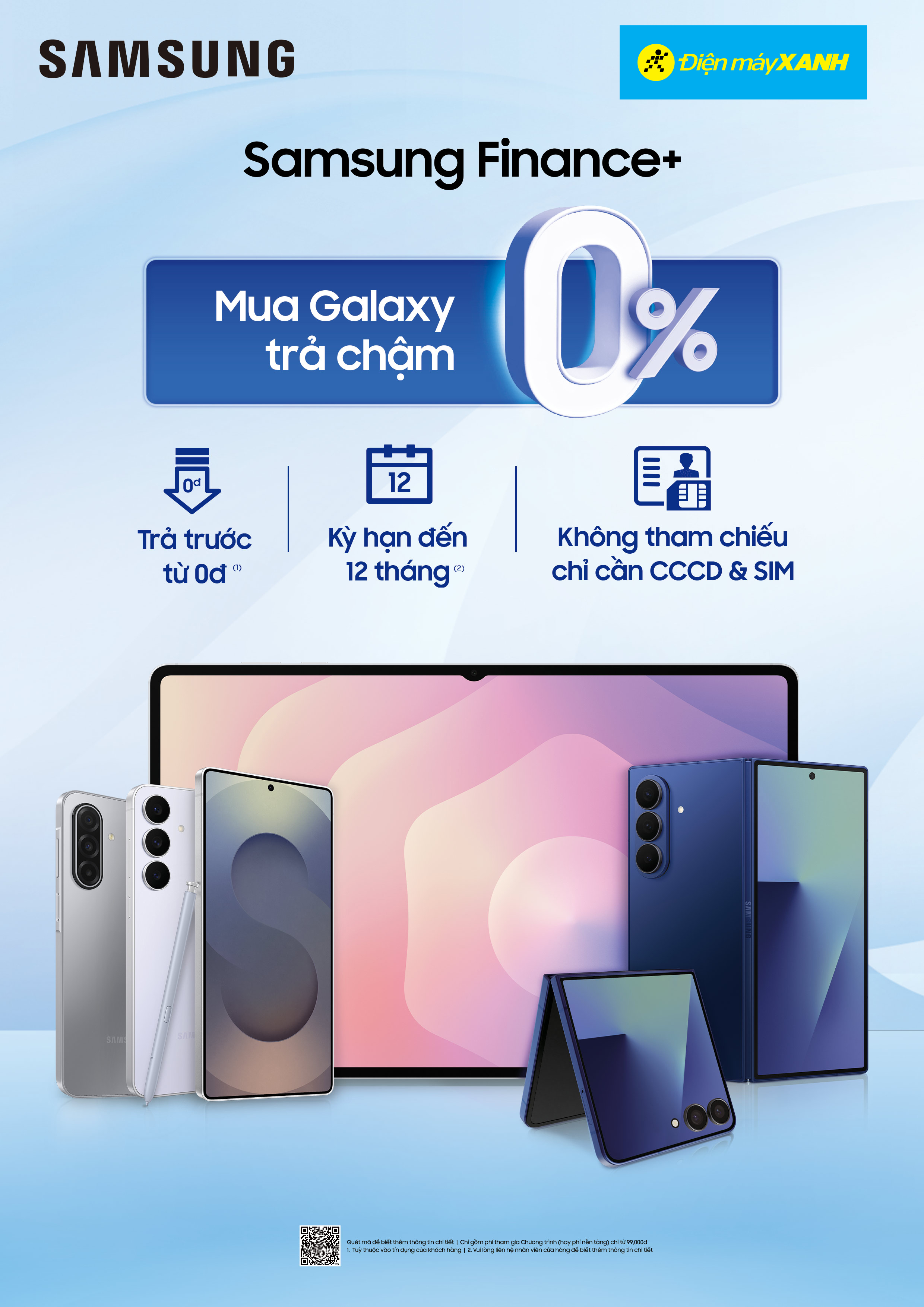 Kh&aacute;m ph&aacute; Samsung Finance+  Giải ph&aacute;p t&agrave;i ch&iacute;nh linh hoạt, l&atilde;i suất 0%