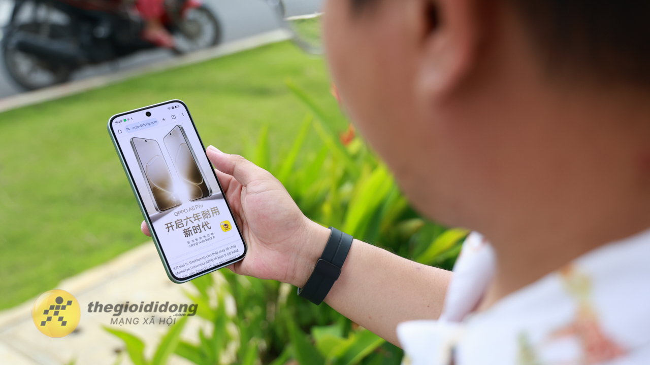 Trên Tay Oppo A6 Pro: Thiết Kế Nhỏ Gọn, Màn Hình Amoled, Pin 7000 Mah Trên Tay Oppo A6 Pro: Thiết Kế Nhỏ Gọn, Màn Hình Amoled, Pin 7000 Mah
