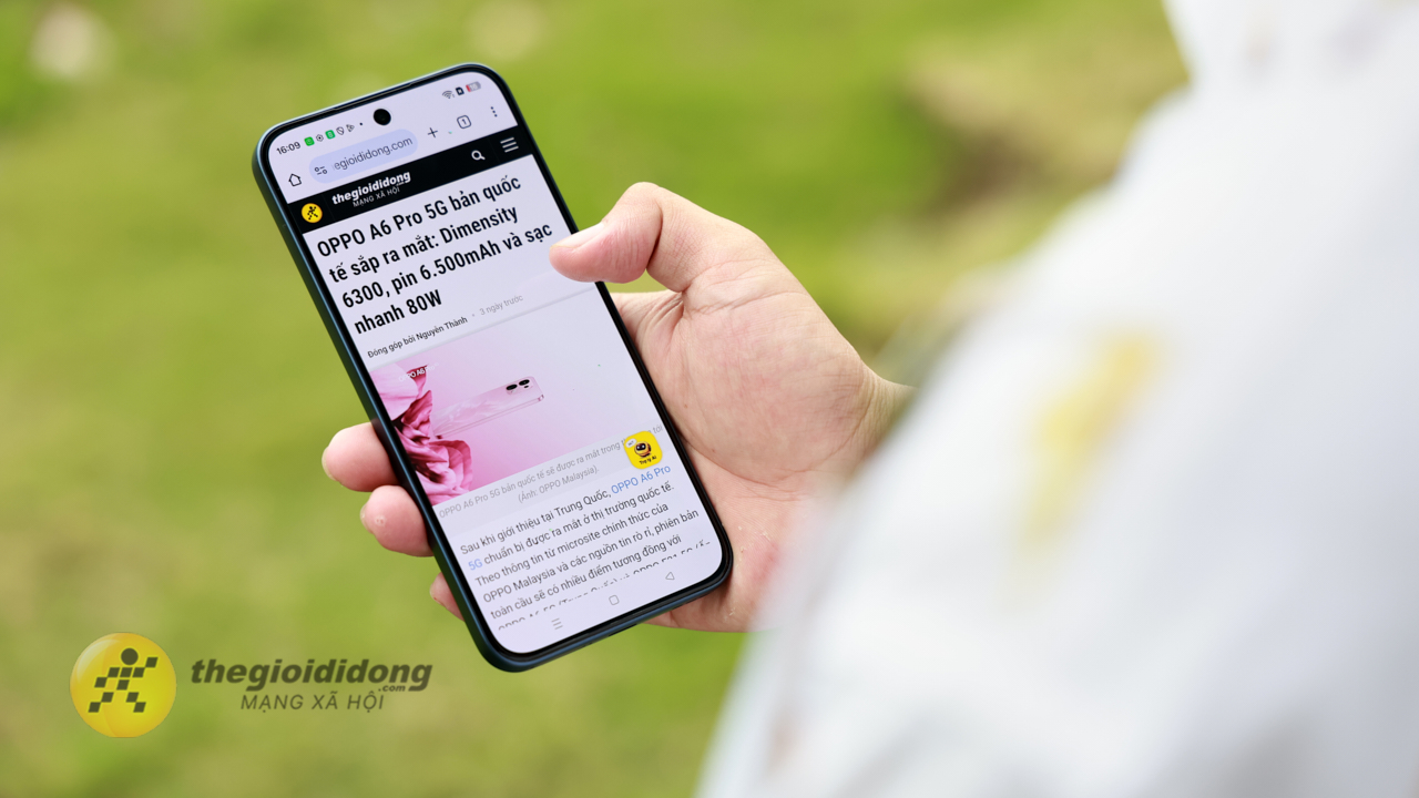 Trên Tay Oppo A6 Pro 5G: Thiết Kế Mới, Màn Amoled, Chip Dimensity 6300 Trên Tay Oppo A6 Pro 5G: Thiết Kế Mới, Màn Amoled, Chip Dimensity 6300