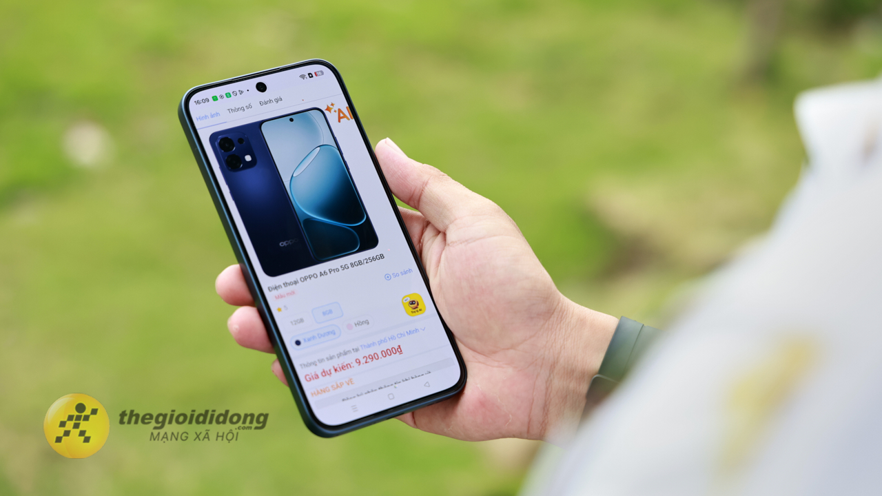 Trên Tay Oppo A6 Pro 5G: Thiết Kế Mới, Màn Amoled, Chip Dimensity 6300 Trên Tay Oppo A6 Pro 5G: Thiết Kế Mới, Màn Amoled, Chip Dimensity 6300