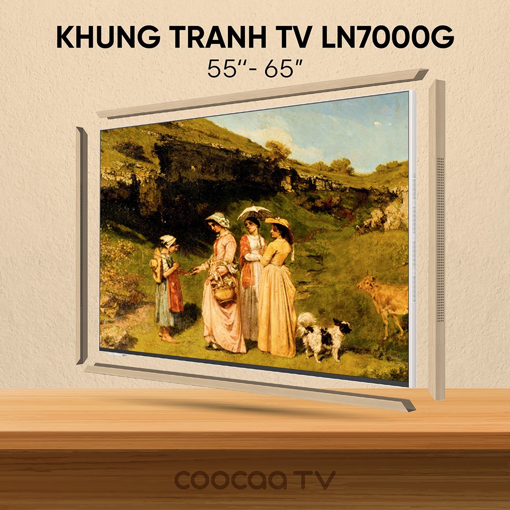 Google Tivi Coocaa 4K 65 inch 65LN7000G sở hữu màn hình 65 inch với thiết kế mở, mỏng 30 mm, tạo hiệu ứng như một khung tranh hiện đại Google Tivi Coocaa 4K 65 inch 65LN7000G sở hữu màn hình 65 inch với thiết kế mở, mỏng 30 mm, tạo hiệu ứng như một khung tranh hiện đại