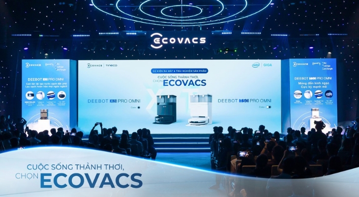 Ecovacs mang những sản phẩm công nghệ cao ra mắt tại thị trường Việt Nam