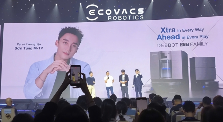 Ecovacs ra mắt sản phẩm mới lần đầu tiên tại Việt Nam, chọn đại sứ thương hiệu là Sơn Tùng - MTP