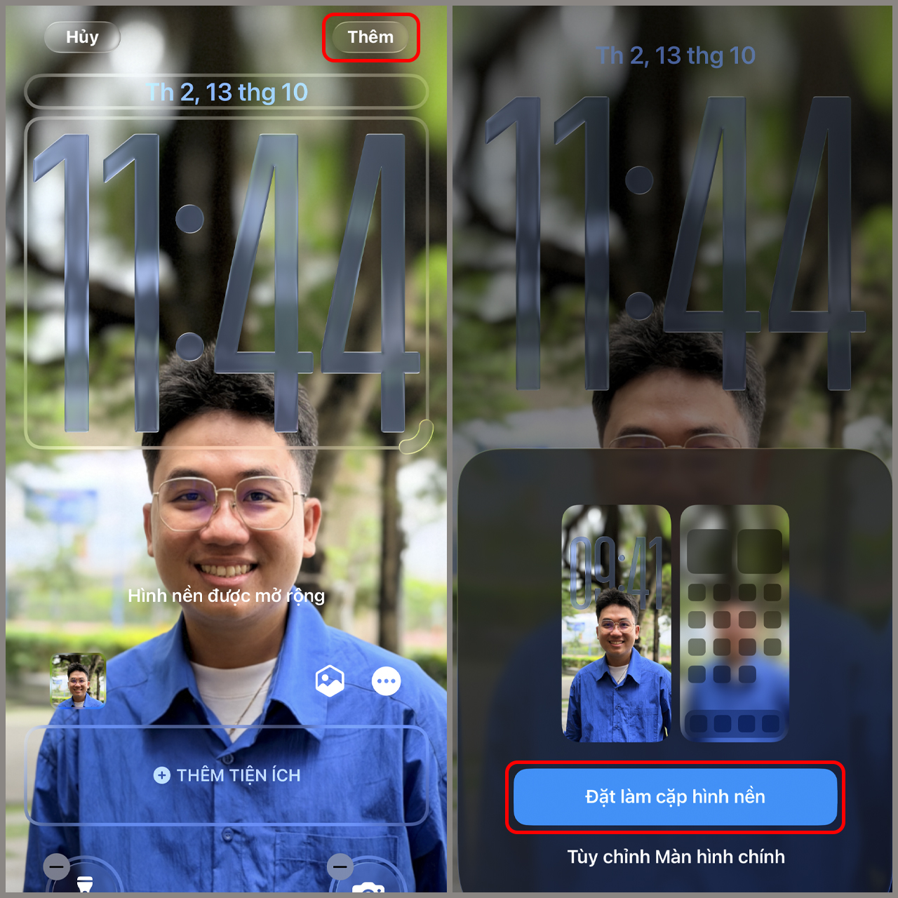 Cách cài màn hình khóa 3D trên iOS 26 Cách cài màn hình khóa 3D trên iOS 26
