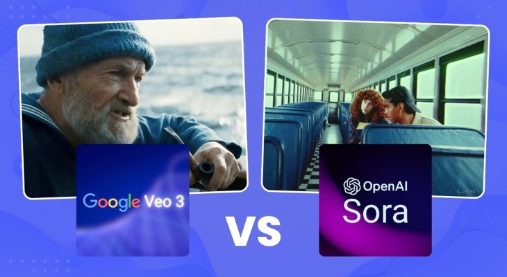 So với Sora AI thì Google Veo 3 tích hợp sâu rộng với hệ sinh thái của Google, thích hợp cho doanh nghiệp