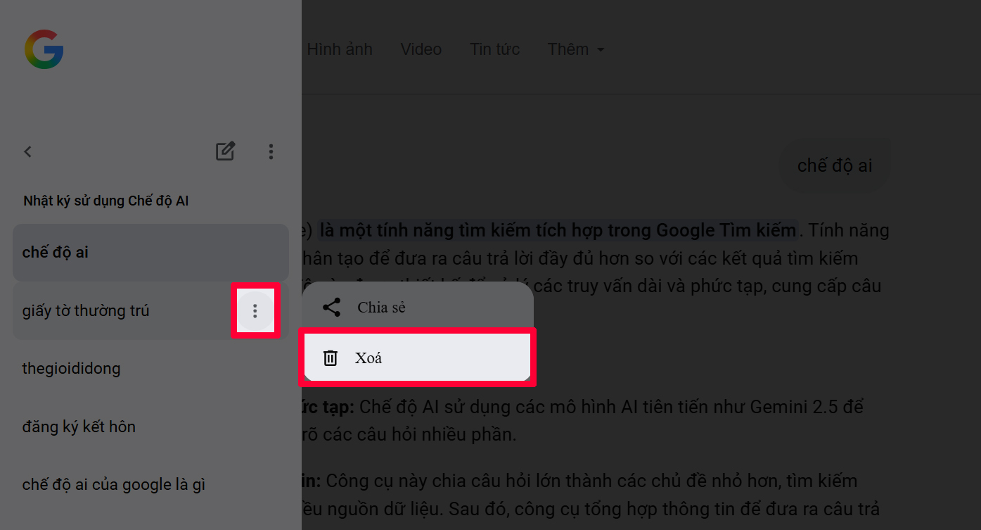 Cách sử dụng chế độ AI của Google Cách sử dụng chế độ AI của Google