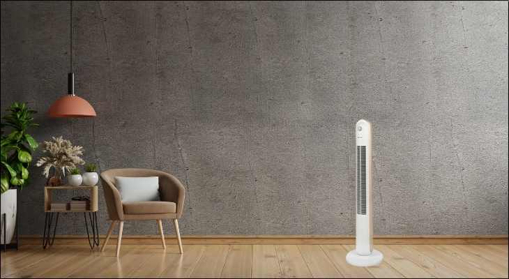 Quạt tháp FUJIHOME TF-13EM 40W với công suất 40W mạnh mẽ và khả năng làm mát vượt trội