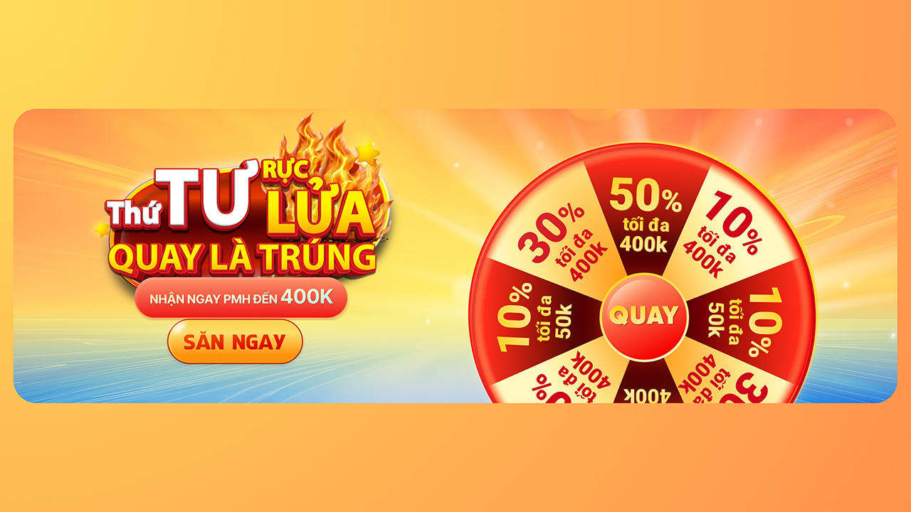 Săn deal Thứ 4 - Sale sập sàn tới 50% Săn deal Thứ 4 - Sale sập sàn tới 50%