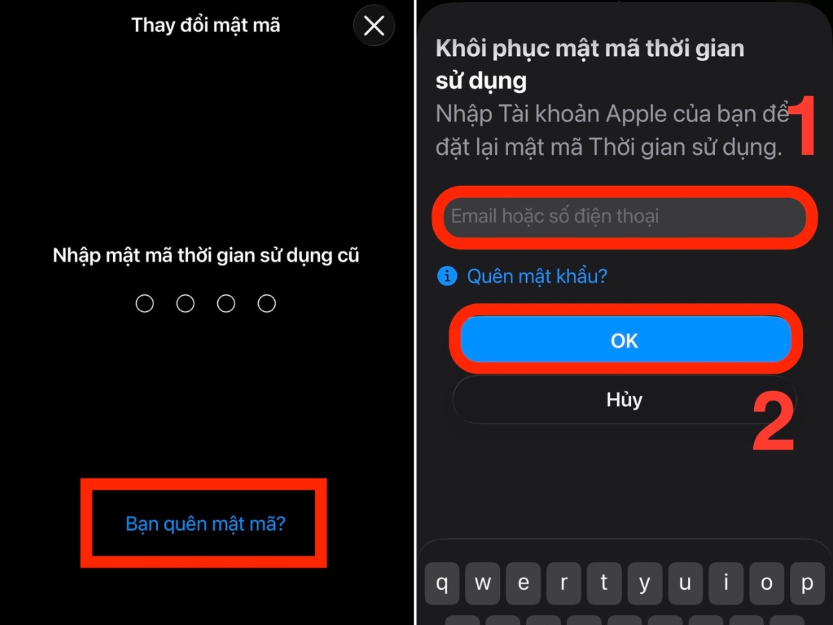 Chọn Bạn quên mật mã? Chọn Bạn quên mật mã?