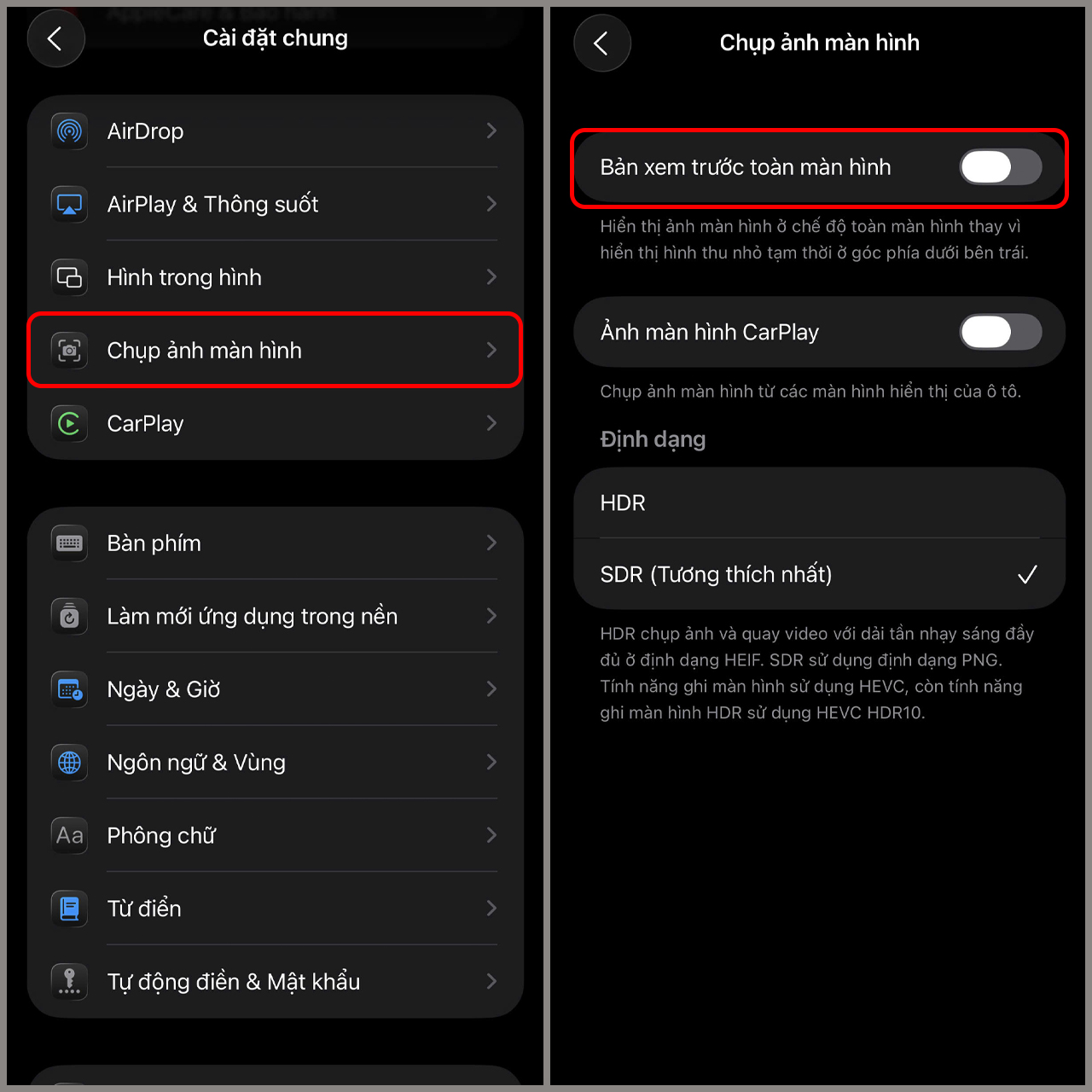 Cách chụp màn hình iPhone 17 Cách chụp màn hình iPhone 17