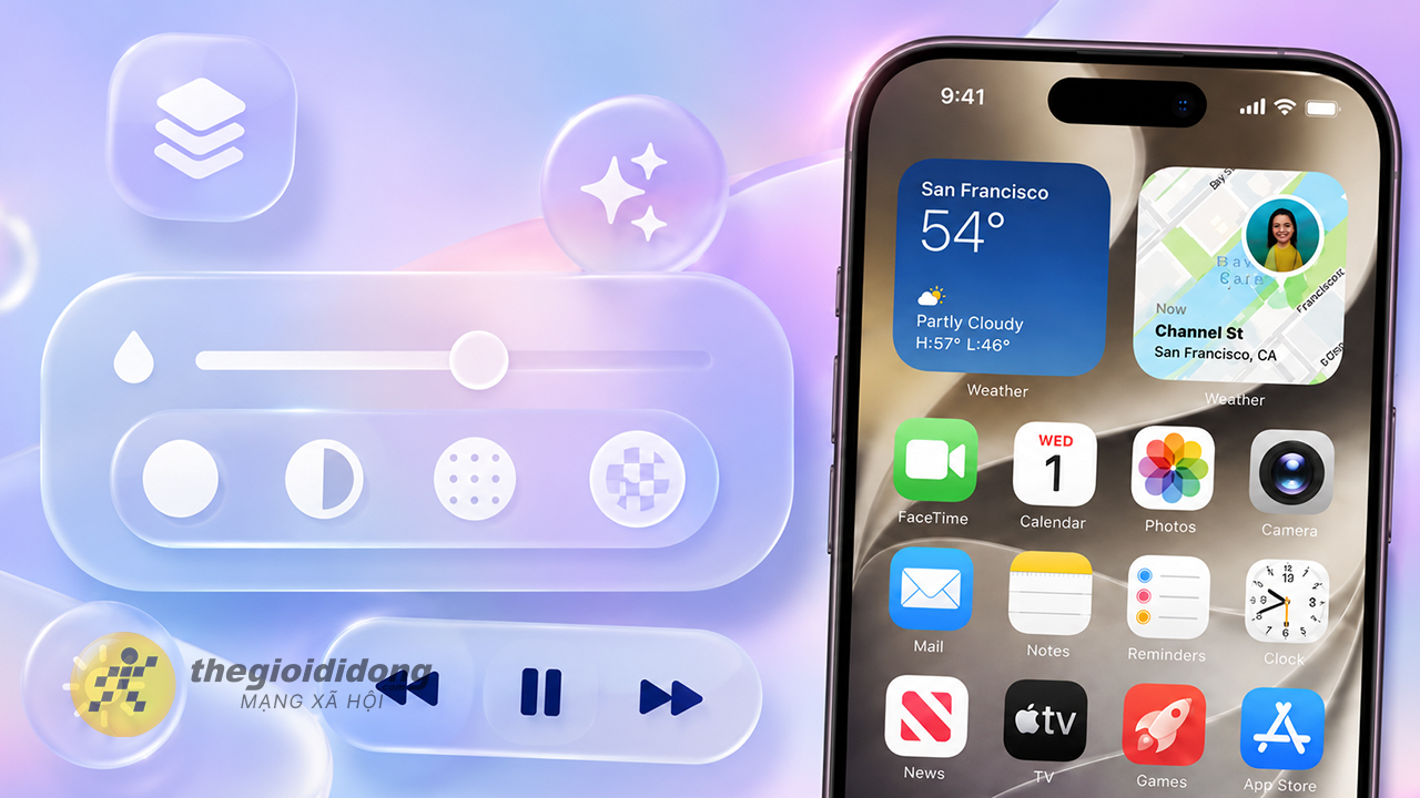 Cách chỉnh độ trong suốt Liquid Glass trên iOS 27 Cách chỉnh độ trong suốt Liquid Glass trên iOS 27