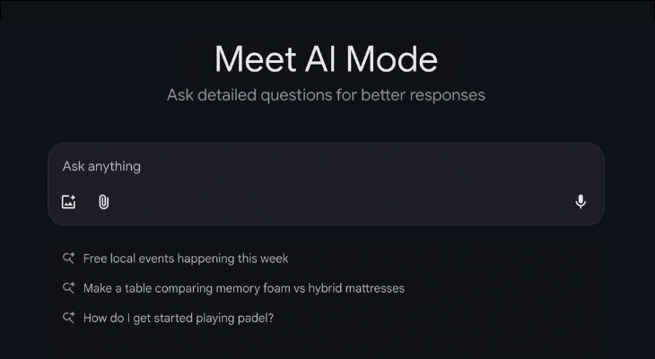 Truy cập trực tiếp vào trang web Google AI Mode Truy cập trực tiếp vào trang web Google AI Mode