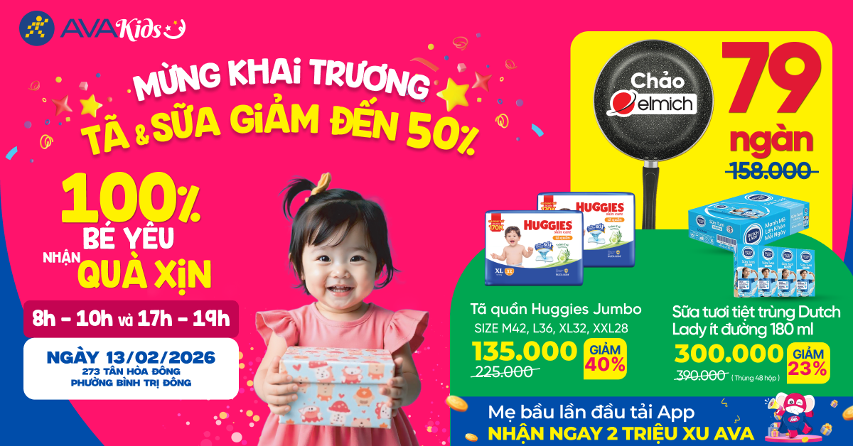 Khai trương AVAKids mới