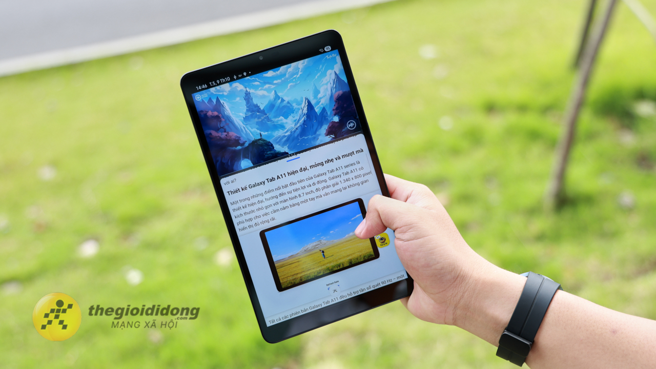 Galaxy Tab A11 chính là chiếc tablet cho mọi nhà, trẻ nhỏ yêu thích, người lớn thì tin dùng