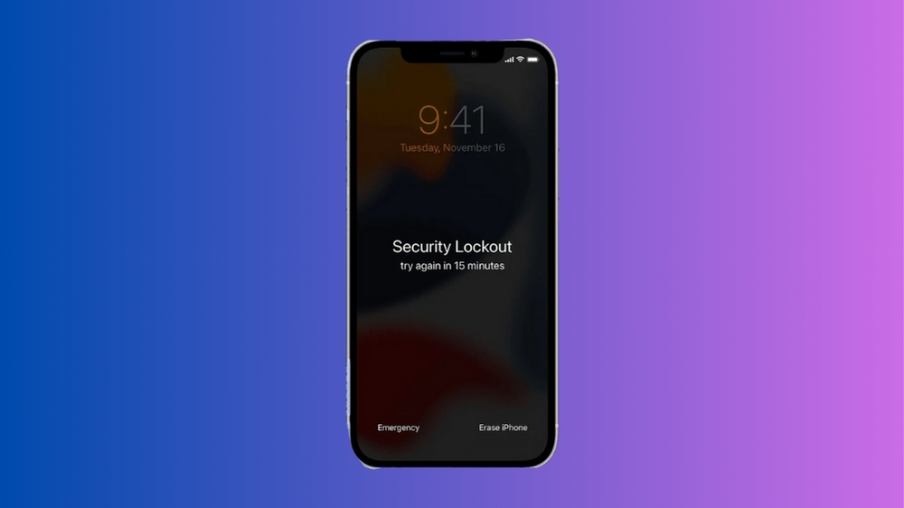 Khoá bảo mật (Security Lockout) trên iPhone Khoá bảo mật (Security Lockout) trên iPhone