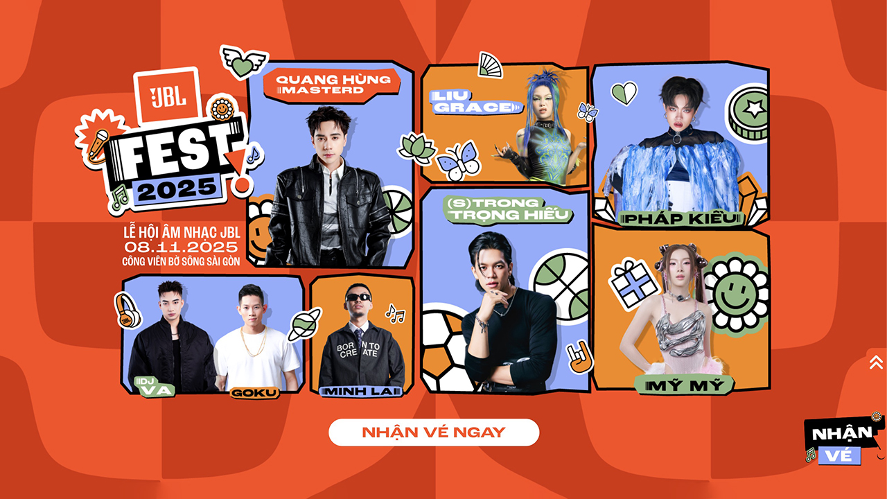Jbl Fest 2025 - Đại Tiệc Thanh Âm Đỉnh Cao, Bùng Nổ Trải Nghiệm, Nhận Quà Cực Sốc Jbl Fest 2025 - Đại Tiệc Thanh Âm Đỉnh Cao, Bùng Nổ Trải Nghiệm, Nhận Quà Cực Sốc