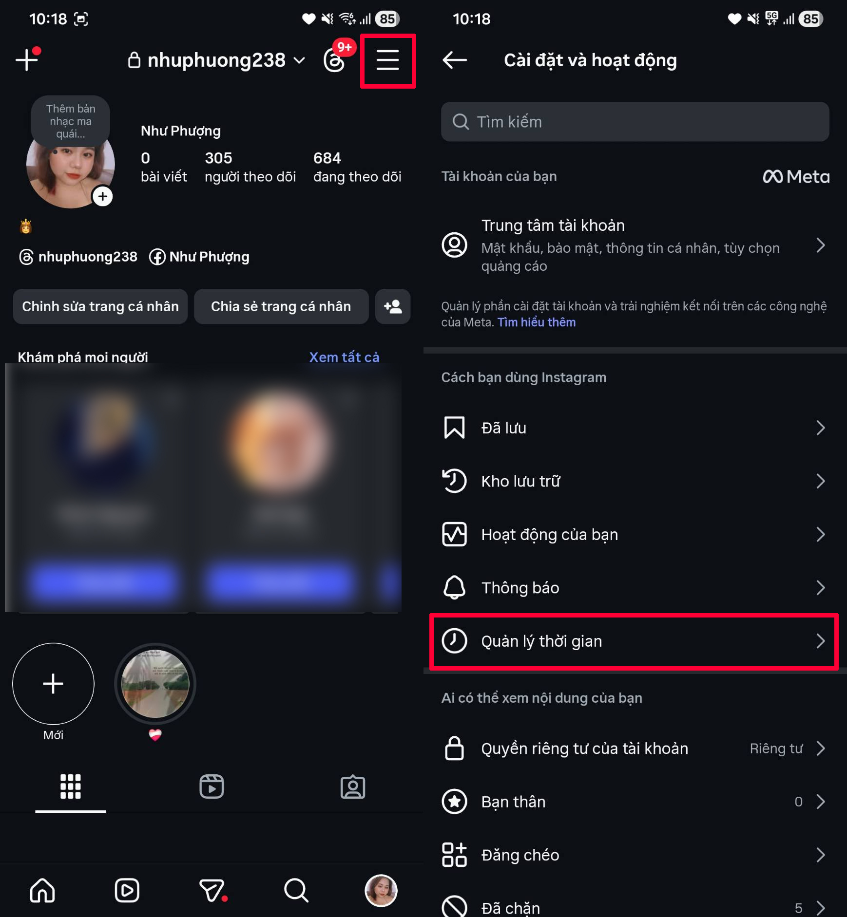 Cách Xem Thời Gian Sử Dụng Instagram Cách Xem Thời Gian Sử Dụng Instagram