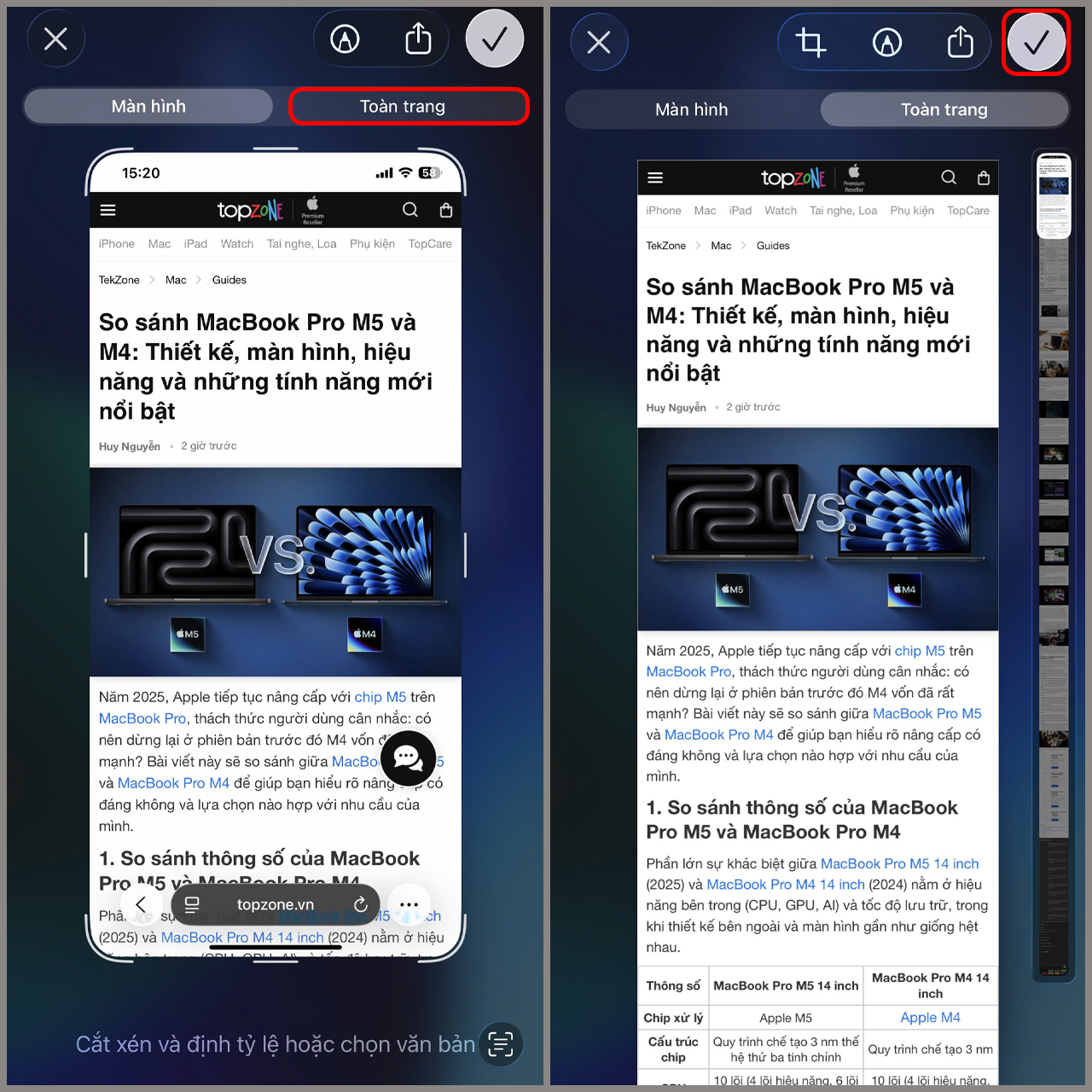 Cách chụp màn hình iPhone Air Cách chụp màn hình iPhone Air