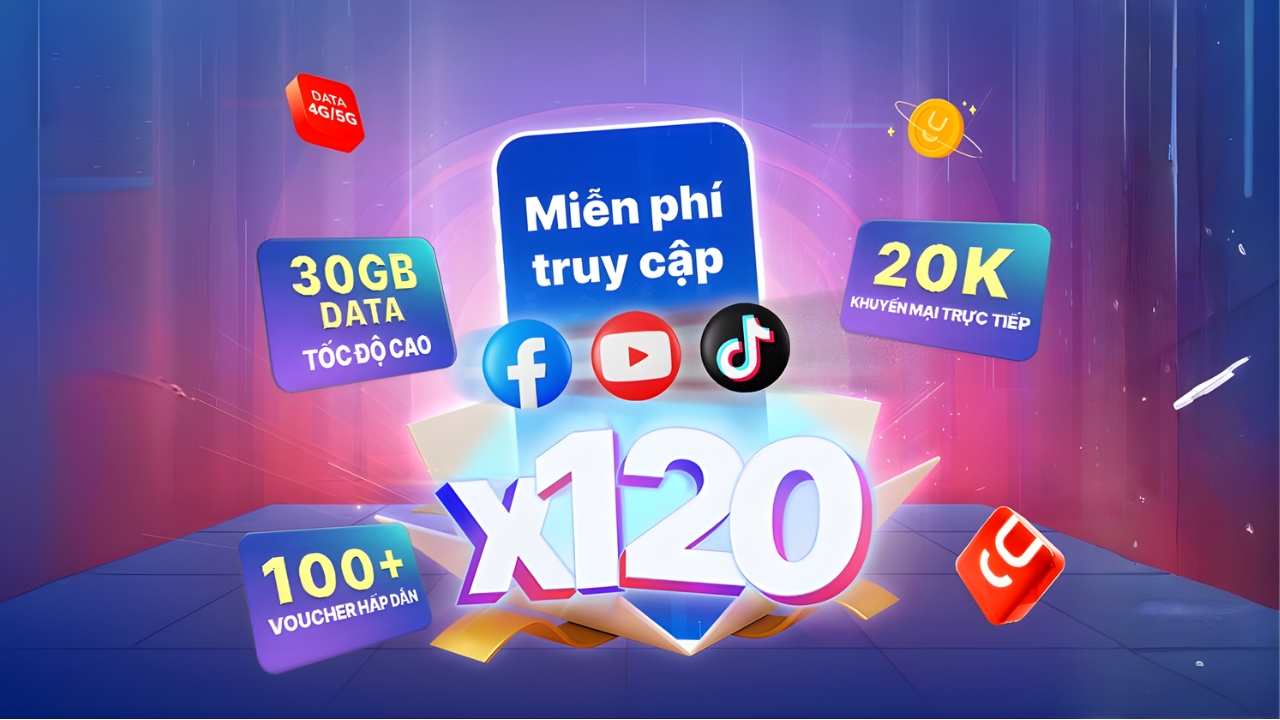 Cách đăng ký gói cước X120 MobiFone
