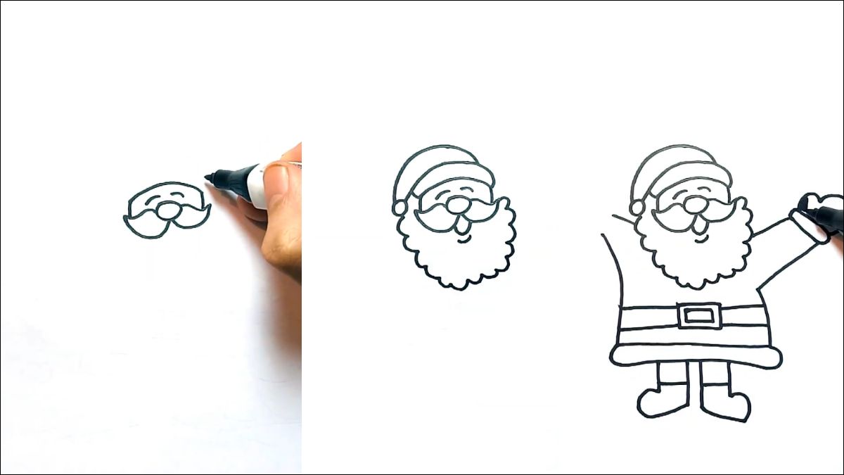 Bước 2: Vẽ tấm biển và phần thân